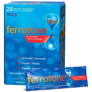 Schwabe Ferrotone Integratore di Ferro 28 Bustine