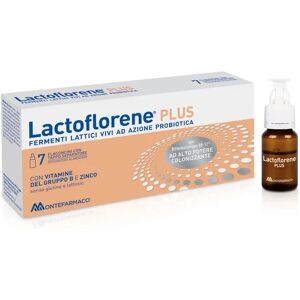 Montefarmaco Lactoflorene Plus 7 Flaconcini Fermenti Lattici