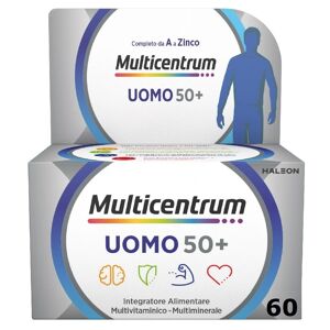 Haleon Multicentrum Uomo 50+ Vitamine e Minerali 60 Compresse