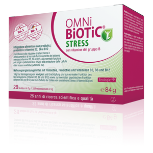 institut_allergosan Omni biotic stress con vitamine b 28 bustine