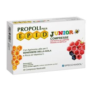 Specchiasol Propoli Epid Junior Caramelle Gola Bambini 30 Compresse