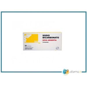 nova_argentia Sodio bicarbonato nova argentia 50 compresse 500mg