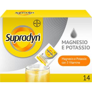 Bayer Supradyn Magnesio Potassio Sali Minerali con Vitamine 14 bustine