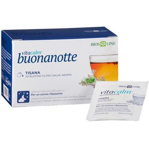 Biosline Vitacalm Buonanotte Tisana 20 filtri