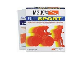 Mg.K Vis Full Sport Integratore per Sportivi con Sali Minerali 10 Bustine