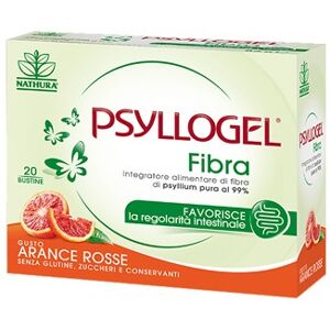 Nathura Psyllogel Fibra Gusto Arance Rosse 20 Bustine