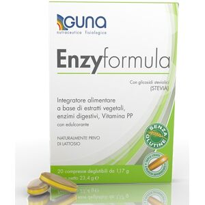 Guna Enzy Formula 20 Compresse Integratore Alimentare Digestione