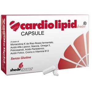 Shedir Pharma Cardiolipid 30 Capsule Integratore per il Colesterolo