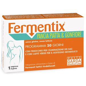 Phyto Garda Fermentix Pancia Piatta e Gonfiore 20 Compresse Integratore intensivo