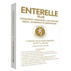 Bromatech Enterelle Plus 24 capsule indicato per l'equilibrio dell'intestino