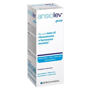 Specchiasol Ansiolev Instant Gocce per il Benessere mentale 20ML