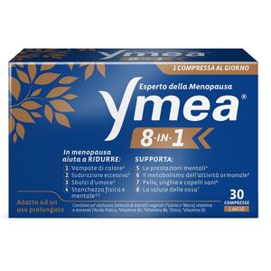 Ymea 8 in 1 Integratore per la Menopausa 30 Compresse