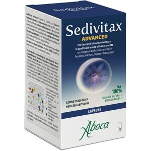 Aboca Sedivitax Advanced integratore per l'insonnia 30 capsule