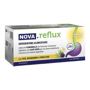 Nova.reflux integratore per combattere il reflusso gastrico 20 stick