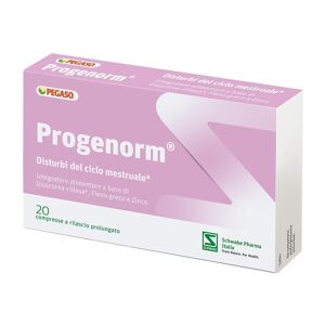 Pegaso Progenorm 20 compresse integratore per il ciclo mestruale