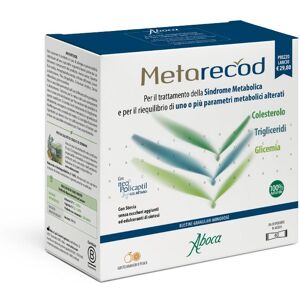 Aboca Metarecod per normalizzare il metabolismo 40 bustine