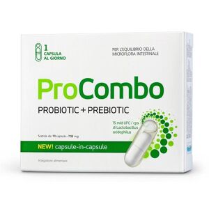 Procombo Probiotici e Prebiotici 10 Capsule