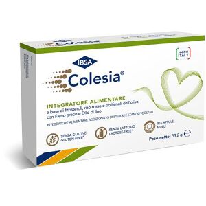 Ibsa Colesia Soft Gel integratore per il colesterolo 30 capsule