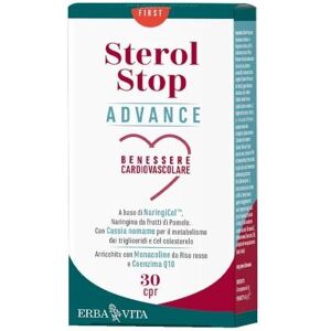 Erba Vita Sterol Stop Advance Integratore benessere Cardiaco 30 CPR