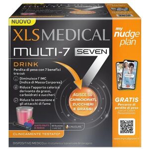 XLS Medical Multi-7 Drink Integratore per dimagrire 60 Bustine