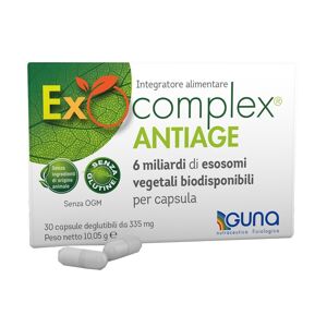 Guna Exocomplex Antiage Integratore per una Pelle Radiante 30 Capsule