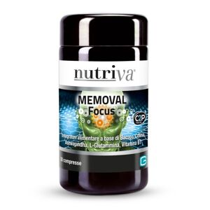 Nutriva Memoval Focus Integratore per la Memoria 30 Compresse