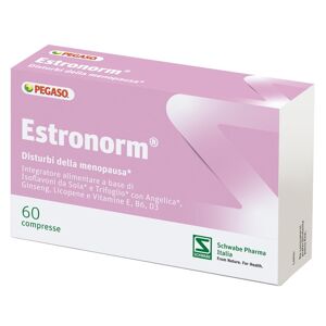 Pegaso Estronorm Integratore per Ossa e Menopausa 60 Compresse