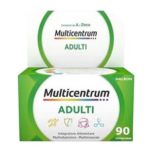 Multicentrum Adulti Integratore alimentare multivitaminico e multiminerale, 90 compresse