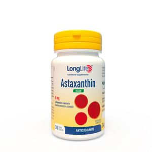 Longlife Astaxanthin Vegan Integratore Antiossidante 30 Compresse