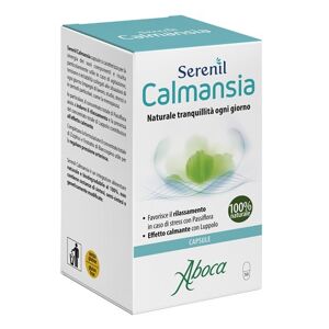 Aboca Serenil Calmansia Integratore Rilassante Anti Stress 50 Capsule