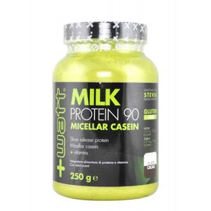 +WATT Watt Milk Protein 90 Micellar Casein 250 Grammi Cacao