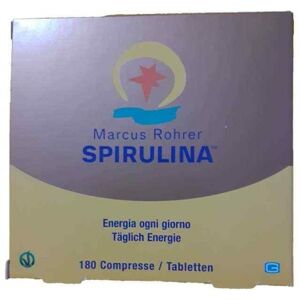 Marcus Rohrer Spirulina Ricarica 180 Cpr