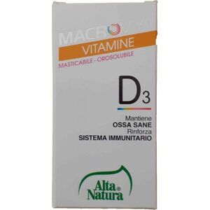 Alta Natura Macrovyt Vitamina D3 60 Compresse