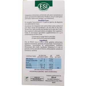 Esi Omega 3 Extra Pure 180 Perle