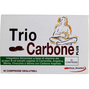 Pool Pharma Trio Carbone Plus 40 Compresse