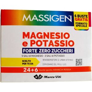 Massigen Magnesio Potassio Forte Zero Zuccheri