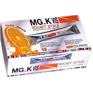 Pool Pharma Mg.k Vis 12 Pocket Stick Arancia