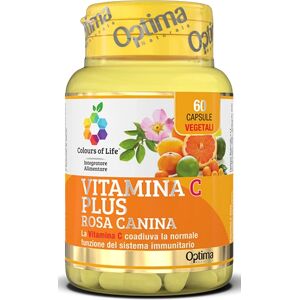 optima naturals Integratori alimentari Vitamina C Plus Integratore per difese immunitarie