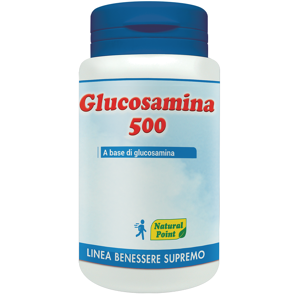 Natural Point Glucosamina 500 Integratore Cartilagini Articolari 100 Capsule