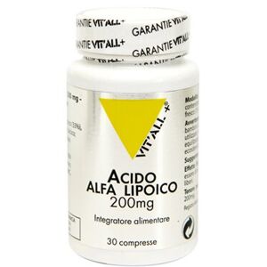 Vital Plus Acido Alfa Lipoico Senza Glutine 30 Compresse