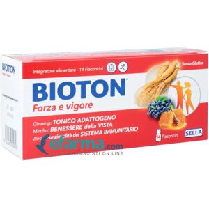 Sella Bioton Forza e Vigore Integratore Tonico Energetico 14 Flaconcini