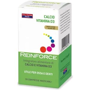 Reinforce Calcio E Vitamina D3 Integratore 30 Compresse