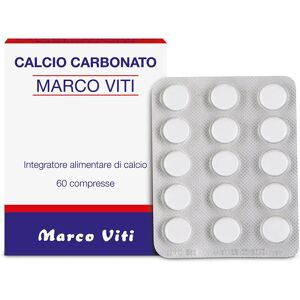 Marco Viti Calcio Carbonato Integratore 60 Compresse