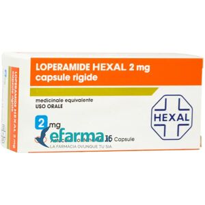 SANDOZ Loperamide Hexal 2 mg Diarrea 15 Capsule