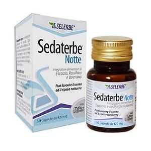 Selerbe Sedaterbe Notte Integratore 50 Capsule