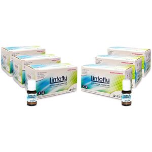 NOOS Linfoflu PROMO Multipack Integratore Difese Immunitarie 6x15 Flaconcini