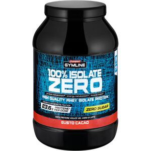 Enervit Gymline 100% Whey Protein Isolate Zero Integratore Proteico Gusto Cacao 900 gr