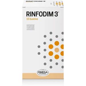 OMEGA PHARMA Rinfodim 3 15 Bustine