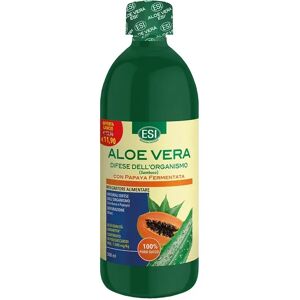 Esi Aloe Vera Difese PROMO Succo Papaya Depurativo e Per Difese dell’Organismo 500 ml