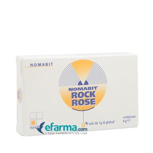 Nomabit Essenze Floreali Nomabit Rock Rose Fiori di Bach Globuli 6 g